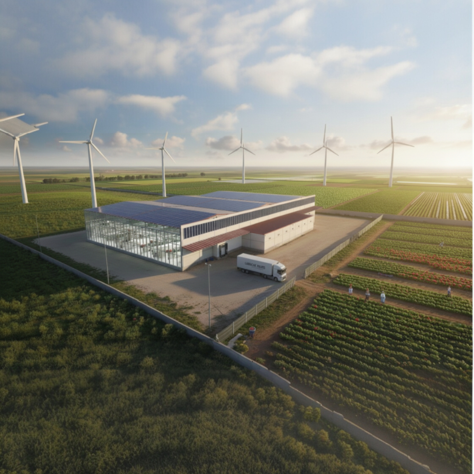 Usine eco-responsable 2030